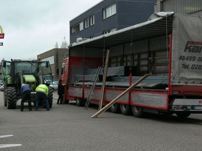 Anlieferung Colexon C+Z Gestell